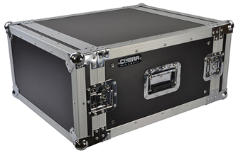 Cobra 6U 19-Inch Rack Flight Case 520mm Deep – Durable Plywood Construction